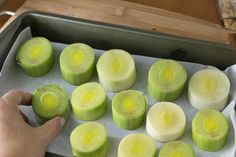 How to Freeze Leeks (with Pictures) | eHow Freezing Fresh Leeks, How To Freeze Fresh Leeks, How To Freeze Leeks, Freezing Leeks, Freeze Leeks, Pre Prepared Meals, Plant Paradox Diet, Fall Into Winter