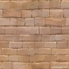 an image of a brick wall that looks like it is made out of bricks