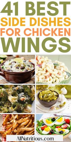 What To Make With Wings, Chicken Wings Meal Sides, Chicken Wing Meals Sides, Sides To Go With Chicken Wings, Side Dishes For Wings, What Goes With Chicken Wings, Sides With Wings, Sides For Wings, Sides For Chicken Wings