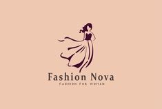 the logo for fashionnovaa, a women's clothing store that sells dresses and accessories