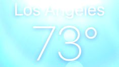 the los angeles 788 logo is shown in white on a blue background with bright lights