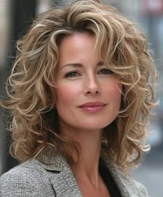 Martina Mcbride Hairstyles, Beach Wave Perm, Perm Hairstyles, Wave Perm, Haircuts For Medium Length Hair, Hairstyles For Women Over 60, Layered Haircuts For Medium Hair, All Face Shapes, Beach Wave