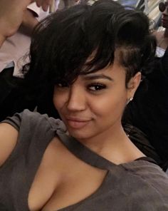 Kyla Pratt, Short Weave Hairstyles, Makeup Tip, Short Sassy Hair, Pelo Afro, Shoulder Hair, Sassy Hair, Dope Hairstyles, Girl Short Hair