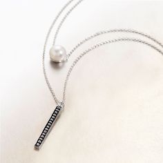 Express your unique pearl style when you layer sterling silver & the pearls from our Aurora Collection! Available at your local Honora retailer. #PearlsThatGoWith #Locals Aurora, Arrow Necklace, Pendant Necklace, Sterling Silver, Pendant, Silver