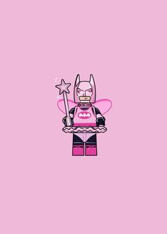 Pink Fairy Batman Lego, Pink Random Pictures, Cute Wallpapers Hot Pink, Pink Fairy Batman Costume, Batman Pink Wallpaper, Pink Wallpaper Drawing, Lego Fairy Batman, Pink Fairy Batman, Fairy Batman Costume