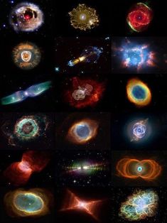 many different types of stars in the sky