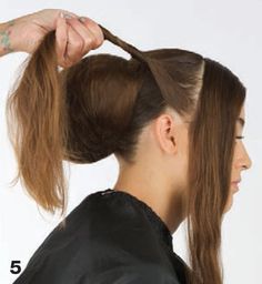 How To Make Hairstyle `Grecian Smooth Bun`