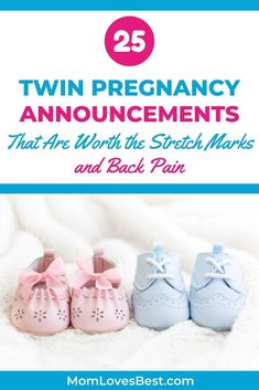 Pregnancy Twins, Pregnancy Stretches, Twins Pregnancy, Twins Announcement, Twin Pregnancy Announcement, Motherhood Tips