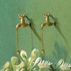 These gilded Water Faucet Earrings, meticulously crafted in lustrous gold on 925 sterling silver, are a resplendent gift for those seeking an endless wellspring of inspiration. Like liquid muses, their curved forms evoke the ceaseless flow of creativity's fertile waters, each golden droplet bead a precious vessel brimming with the promise of unbridled artistic expression. Adorning the lobes, they beckon the wearer to surrender to the ebb and tide, allowing the currents of ingenuity to surge and Silver Water, Gold Water, Water Faucet, The Promise, Artistic Expression, 925 Silver Jewelry, Brass Jewelry, Jewelry Inspo, Gold Material