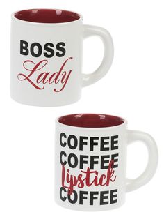 Boss Lady Mug-Shop-Womens-Boutique-Clothing Boss Lady Wine Glasses, Boss Lady Wine Glass, Woman Boss Mug, Coffee Lipstick Mug, Lady Mugs, Coffee Lipstick, Trending Things, Boss Lady Mug, Hot Cup Of Coffee