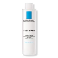 Toleriane Dermo Cleanser and Makeup Remover - TOLERIANE DERMO-CLEANSER 6.76OZBenefitsMilky cleanser gently cleanses without over-dryingKey IngredientsGlycerin: helps prevent over-dryingLa Roche-Posay Thermal Spring Water: helps soothe the skinFormulated WithoutFragrancePreservativesParabens - Toleriane Dermo Cleanser and Makeup Remover La Roche Posay Makeup Remover, La Roche Posay Cleanser, Gentle Face Cleanser, Thermal Spring Water, Thermal Spring, Skin Care Cleanser, Cream Cleanser, Waterproof Makeup, Roche Posay