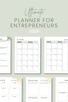 Feel in control of your business and life. No more reacting to the latest email fire or scrambling to figure out what to work on next. This planner helps you be proactive, so you can focus on what truly matters, both in business and in life, and stay ahead of the curve. #goalsplanner #2025goals #planners Be Proactive, Online Business Strategy, Personal Growth Quotes, Personal Development Plan, Sales Page, Online Business Marketing, Goal Planning, Set Goals, Business Planner