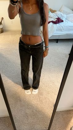 Abg Aesthetic Outfits, Black Baggy Pants Outfit, Lazy Day Outfits, Where To Shop, Stockholm Fashion