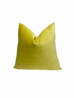 citron velvet primary Green Velvet Throw Pillow, Geometric Solids, Green Throw Pillows, Yellow Shop, Design Statement, Velvet Throw, Velvet Throw Pillows, Dark Shades, Bold Design