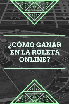 a casino roulette with the words como ganar en la ruetta online?