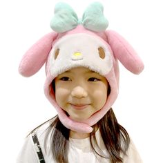 PRICES MAY VARY. Officially licensed Sanrio My Melody hat - Kuromi hat produced by the original Japanese brand SAZAC: Don’t fall for copycat imitations! SAZAC is Japan’s most successful Kigurumi manufacturer, unmatched in both quality and design. Our onesies feature symmetrical faces, professional stitching, thicker fabric and rich, vibrant colors. Warm your head with My Melody: This cute fluffy hat is specifically designed with ear flaps to warm your ears and they can be together under the chin Pink Halloween Hats, Cute Warm Winter Hats, Hello Kitty Hat Free Knitting Pattern, Kissy Missy Hat, Kawaii Winter Hats, San Fluffy Hat, Crochet Hat Hello Kiity, Kuromi Face Masks, Cinnamaroll Mask