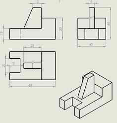 three different shapes and sizes of the same object, including a rectangle shaped couch