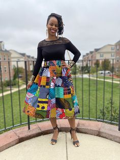 Welcome to Sew Creative Sew-Along! Learn how to make this patchwork skirt with easy, step by step instructions. Suitable for beginner/intermediate level sewers. What you'll get: Pattern Instructions ($12 value) Instructional Video($30 value) 1 live Q/A session ($45 value) 2 charm packs includes 84 five inch squares ($40 value) 2 yards of 2 inch elastic ($6.50 value) What to do next: 1. Purchase your pattern and/or supply package below. 2. Join The Sewing Lounge Facebook Group. 3. Get ready to ha Quilted Skirt Pattern, Patch Skirt Outfit, Patchwork Skirt Diy, Patchwork Skirt Pattern, Quilt Skirt, Quilt Clothing, Patchwork Diy, Quilted Clothing, African Quilts