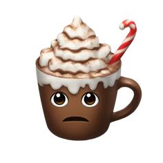 AI Emoji Generator Christmas Hot Chocolate, Hot Chocolate