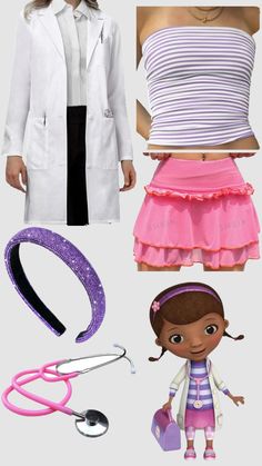 halloween - doc mcstuffins Doc Mcstuffins Halloween Costume, Diy Group Halloween Costumes, Couples Costumes Creative, Trio Halloween Costume, Couples Halloween Costume Ideas, Costume Ideas For Couples