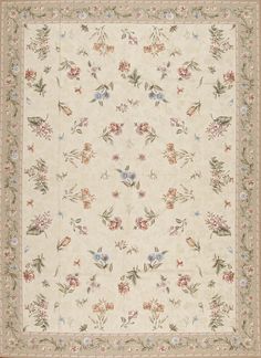 Highland Needleworks Handmade Flatweave Wool Ivory/Beige Rug Cottagecore Rug, Floral Rugs Living Room, Blush Rug, Nursery Carpet, Bird Rug, Cottage Rugs, Needlepoint Rugs, Floral Carpet, Floral Nursery