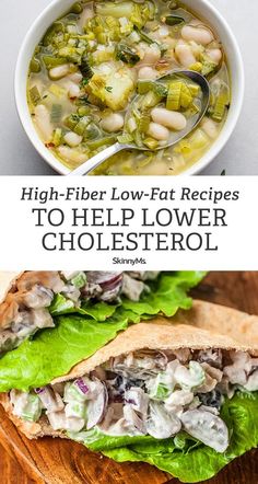 High-Fiber Low-Fat Recipes to Help Lower Cholesterol Low Cholesterol Recipes Dinner, Low Fat Diet Recipes, Help Lower Cholesterol