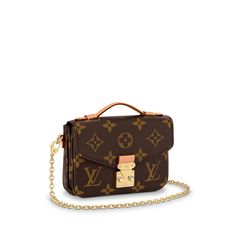 LOUIS VUITTON® - Micro Métis - Monogram Sac Louis Vuitton, Louis Vuitton Official Website, Mini Mochila, Louis Vuitton Crossbody, Louis Vuitton Official, Monogram Bag, Brown Bags, Designer Style, Mini Fashion