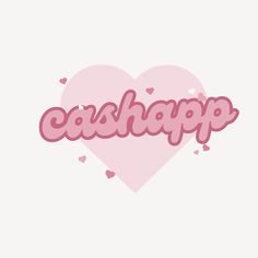 the word cashpop written in pink on a white background