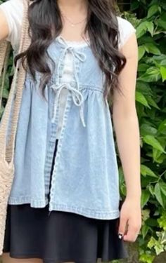 Bree Fit, Desi Fashion Casual, Bow Top, Kawaii Fashion Outfits, Ulzzang Fashion, Cute Everyday Outfits, Really Cute Outfits, Upcycle Clothes