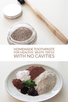 Natural Toothpaste, Teeth Health, Herbal Recipes, Natural Healing Remedies