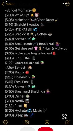 Best School Morning Routine, A Productive Day Routine, Glow Up School Morning Routine, To Do Morning List, Things To Do In Morning Routine, Healthy School Routine, Morning After School And Night Routine, Aesthetic Morning School Routine, Daily Routine With School