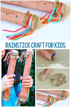 Instrument Craft, Rain Sticks, Homemade Instruments, Diy Instruments, Music Crafts, Diy Musical Instruments, Native American Crafts, Creative Activities For Kids, Camping Crafts