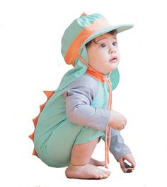 PRICES MAY VARY. Quick-drying fabric UPF 50+ sun protection Baby Boys Girls Swimsuit Dinosaur Rash Guard Sun Protection Set.
 Kids One Piece Zipper Bathing Suit Swimwear with Hat. Kids One Piece, Baby & Toddler Clothing, Future Kids, Rash Guard, Baby Boy Outfits, Toddler Outfits, Upf 50, Bathing Suit