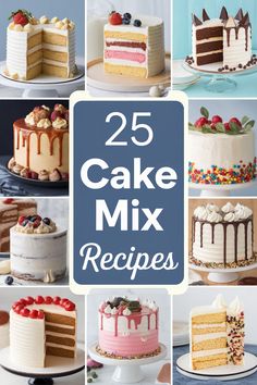 25 cake mix recipes that are delicious and easy to make