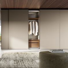 Emotion Up Wardrobe with Nodo Sliding Doors Sliding Wardrobe Handles, Modern Sliding Door Wardrobe, Wardrobes With Sliding Doors, Bedroom With Sliding Wardrobe, Wardrobe Sliding, Wardrobes For Bedrooms Sliding Doors, Modern Wardrobe Design Sliding Doors Bedrooms, Sliding Wardrobes, Japandi Wardrobe Design