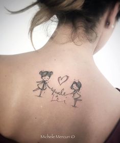 • Siamo semplicemente IO e TE • #tattoo #tattoos #tattooart #tattooidea #arttattoo #tattooinspiration #smalltattoo #sketch #sketchtattoo… Trendy Tattoo