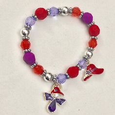 Brand New Red Hat Society Fashion, Red Hat Ladies, Red Hat Society, S Bracelet, Red Hat, Rhinestone Brooches, Red Hats, Cider Vinegar, Girl With Hat