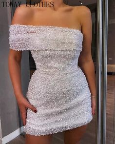 Glitter Prom Dress, Homecoming Dresses Sparkly, Sequin Homecoming Dress, Fest Outfits, Mini Homecoming Dresses, Looks Party, 2016 Trends, Short Homecoming Dress, Sparkly Dress