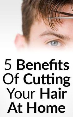 5-Benefits-Of-Cutting-Your-Hair-At-Home-tall Step Haircut, Cut Hair At Home, Cut Your Own Hair, Home Hair Salons, Scissors Design, Layered Hair With Bangs, How To Cut Your Own Hair, Haircut Tutorial, Hair Shears