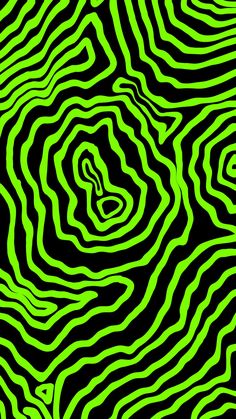 Drawings Neon Green Background Aesthetic, Radioactive Art, Chaos Background, Neon Green Wallpaper, Trippy Background, Trippy Patterns, Funky Patterns, 4k Wallpaper Iphone, Abstract Wallpapers