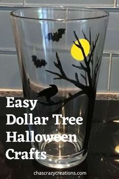 Easy Dollar Tree Halloween Crafts Diy Dollar Tree Halloween Decor, Dollar Tree Halloween Crafts, Dollar Tree Halloween Decor, Decorations On A Budget, Days Till Halloween, Simple Diys, Halloween Countdown Calendar, Spooky Decorations, Ghost Crafts