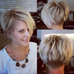 Instagram photo by @childlike__empress (Isha Camille Mahan) | Iconosquare Hair Styles 2014, 2015 Hairstyles, Trendy Short Haircuts, Sassy Hair, Best Short Haircuts, Cute Hairstyles For Short Hair, Short Hairstyle, Short Blonde, Haircuts For Fine Hair