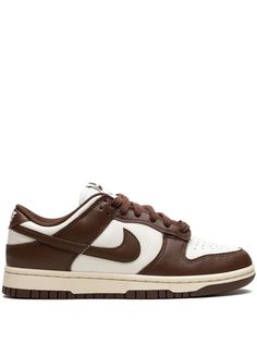 Nike Dunk Low "Cacao Wow" Sneakers - Farfetch Jordan Dunk Low, Low Dunks, All Jordans, Ugg Classic Mini, Haikou, Dunks Nike, Adidas Spezial, Autumn 2023, Nike Dunk High