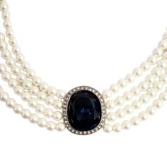 Iconic Princess Diana, Tiara Hairstyles, Pearl Choker, Sapphire Stone, Princess Diana, Tiara, Choker, Pearl Necklace, Royalty