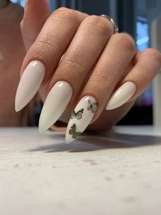 New Nail Art Design, Wow Nails, Casual Nails, Pretty Gel Nails, White Nail Designs, New Nail Art, Pink Acrylic Nails, Elegant Nails, Coffin Nails Designs