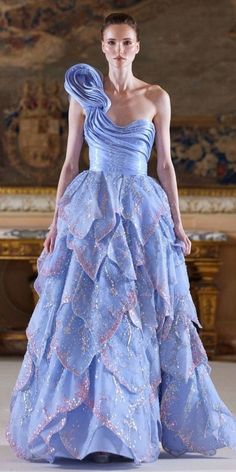 Tony ward hc fall winter 2024 2025 Wedding Guest Dresses Long, High Fashion Couture, Dreamy Gowns, Fairytale Fashion, Theme Dress, Fashion Gowns, Breezy Dress