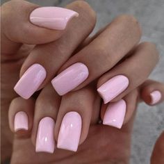 Super Cute And Stylish Ships In 5-10 Business Days Ongles Rose Pastel, Middle Nails, Solid Color Acrylic Nails, Pink Nail Colors, Kutek Disney, Baby Pink Nails, Nagellack Trends, Solid Color Nails, Pink Gel Nails