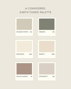 the different shades of paint that are used to create this color scheme for walls and ceilings