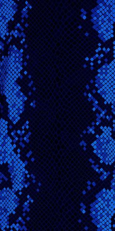 a blue snake skin pattern with black background