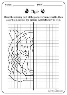 an animal themed graphing activity for kids to practice their skills on how to draw